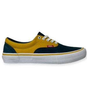 VANS Men’s Era Pro Prime Atlantic Gold Suede Sneaker (size 13)